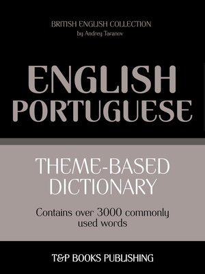cover image of Theme-Based Dictionary